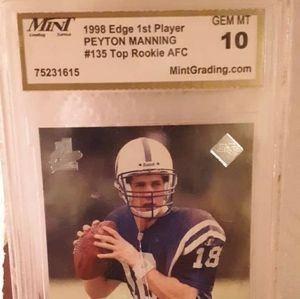 1998 Peyton manning rookie card